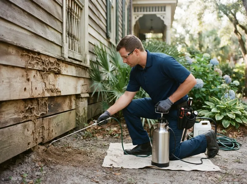 Formosan Termite Remediation in Charleston, SC
